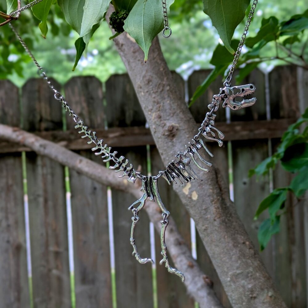 T-Rex Bones Necklace